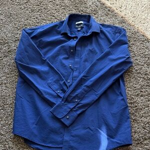 Jos. A. Bank Royal Blue Button Down Shirt